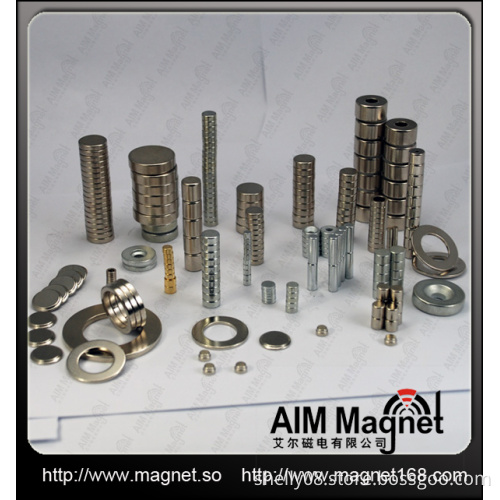 Super strong N35 NdFeB Disc Magnets 1" x 1/8" thick
